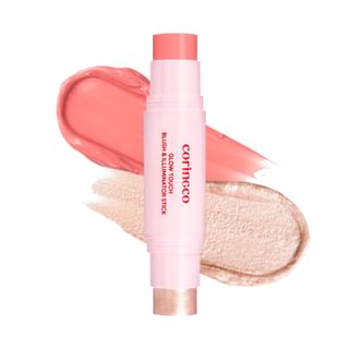 CORINGCO - Glow Touch Blush & Illuminator Stick - 2 Colors #01 Rosy Pink