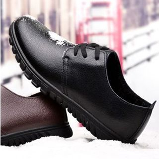 surom Genuine-Leather Fleece-Lined Shoes