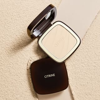 Citrine - Soft Velvet Setting Powder Plus - 2 Shades 02# Natural - 10G