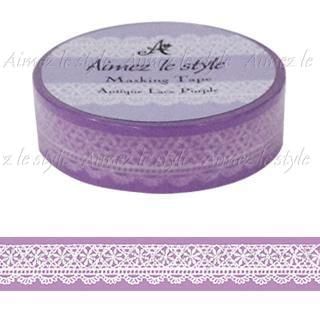 Aimez le style Aimez le style Masking Tape Regular Antique Lace Purple