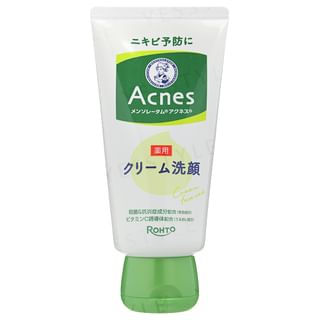 Rohto Mentholatum - Acnes Cream Face Wash Acne Care 130G