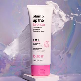 B.tan - Plump Up The Bronze - Tan To Deep Everyday Glow Lotion 236Ml