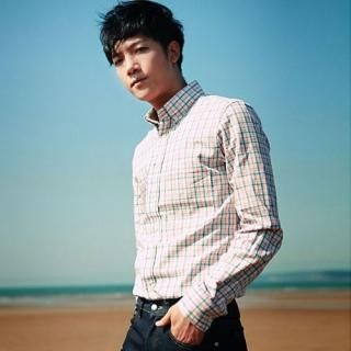 Long-Sleeve Check Shirt