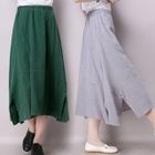 Linen-blend Skirt от YesStyle.com INT Linen-blend Skirt от YesStyle.com INT