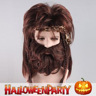 Party Wigs HalloweenPartyOnline - Jazzy Ash Brown - One Size