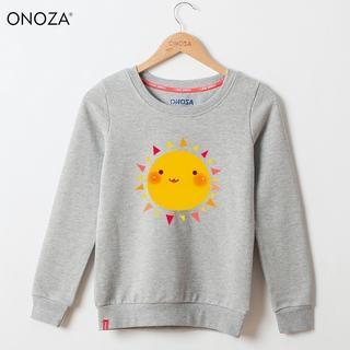 Onoza Long-Sleeve Sun-Print Pullover