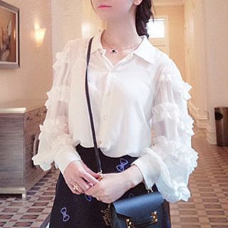 Fashion Street Ruffle Blouse