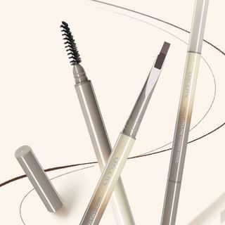 Gella's - Blade-Edge Eyebrow Pencil - 4 Colors #03 Light Brown - 180Mg