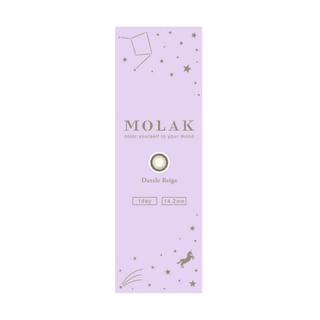 PIA - Molak 1 Day Color Lens Dazzle Beige 10 pcs P-4.75 (10 pcs)