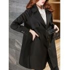 Loose-Fit Trench Coat Dark Red - M от YesStyle.com INT Loose-Fit Trench Coat Dark Red - M от YesStyle.com INT
