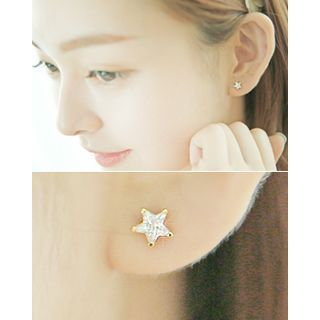 Miss21 Korea Star Stone Earrings