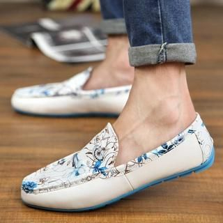 Hipsteria Pattern Loafers