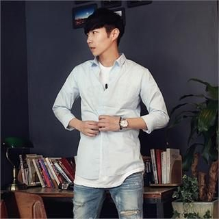 MITOSHOP Long-Sleeve Cotton Shirt