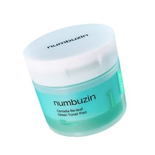 Numbuzin - No.1 Centella Re-Leaf Green Toner Pad 2025 Version - 70 Pads