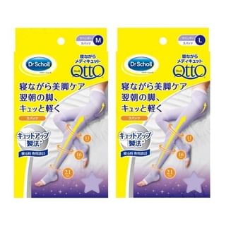 Medi Qtto Slimming Compression Open-Toe Tights 1 pair - Lavender - L