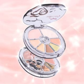 VEECCI - Silky Flowy 7-Color Concealer Palette N01# - 4.6g