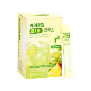 LIVELING Pineapple Cider Vinegar Cleanse - 2 Types 2025 Version - Shine Muscat Flavor