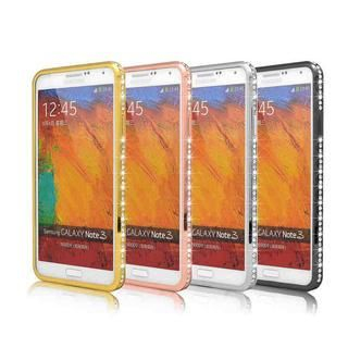 Kindtoy Samsung GALAXY Note 3 Rhinestone Metal Hard Case