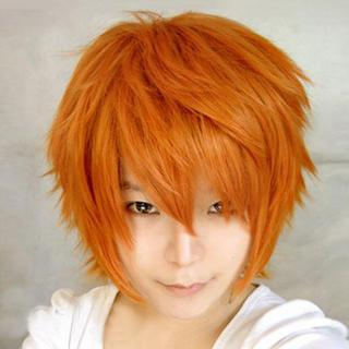Ghost Cos Wigs Ginger Hair Cosplay Wig