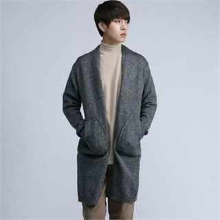 THE COVER Open-Front Knit Cardigan