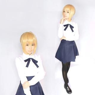 Ghost Cos Wigs Fate/stay Night Saber Alter Cosplay Costume