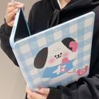 Dog Plaid iPad Case