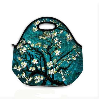 Quinto Flower Paint Portable Lunch Bag