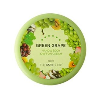The Face Shop Green Grape Hand & Body Shiffon Cream 100ml 100ml