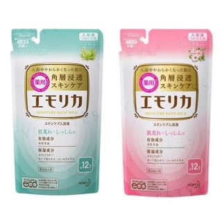 Kao - Emorica Moisture Bath Milk Floral - 360ml Refill