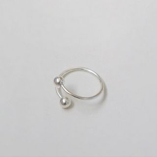 Love Generation Small Spin Ball Ring As Figure - One Size