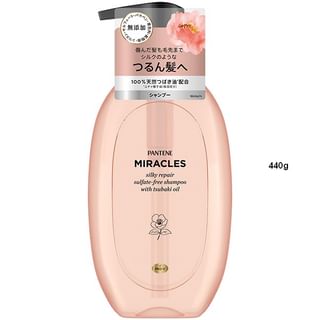 PANTENE Japan - Miracles Silky Repair Sulfate-Free Shampoo 440g