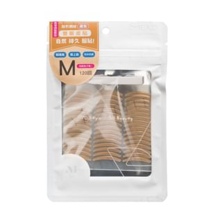 MEKO - Invisible Mesh Skin Color Double Eyelid Tape M 120 pcs 120 pcs