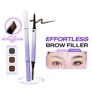 Somethinc - Brow Filler Slim Retractable Eyebrow Chocolate
