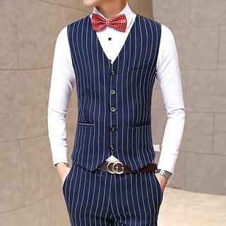 Besto Pinstriped Vest