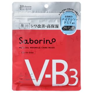 Bcl - Saborino Medical Wrinkle Care Mask 10 Pcs