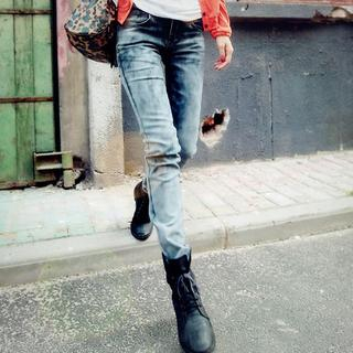 Acid-Washed Jeans