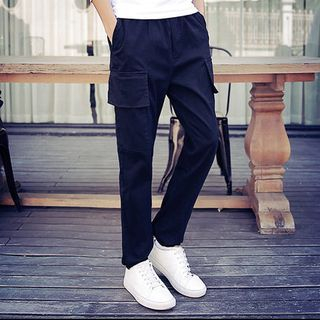 Jimboy Plain Cargo Pants