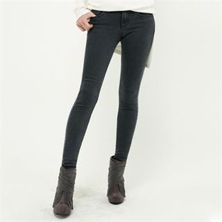 GLAM12 Washed Skinny Jeans