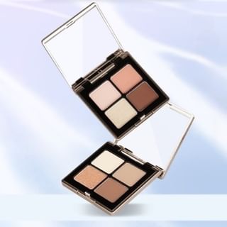 ORIGINAL ARTIST - City Monologue Quad Eyeshadow - 2 Types 01# Golden Brown - 6.6g