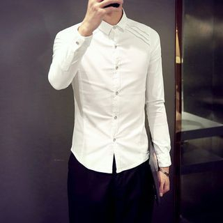 Bestrooy Long-Sleeve Slim-fit Shirt