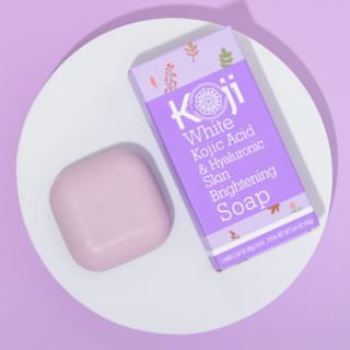 Koji White - Kojic Acid & Hyaluronic Acid Brightening Soap 80G X 2