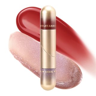 DEROL - Romantic Love Words Dewy Lip Gloss - 7 Colors #07 Engross - 5ml
