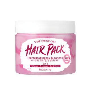 MACQUEEN - Biorecipe 1 Sec Damage Care Hair Pack Pink Edition - Haarmaske