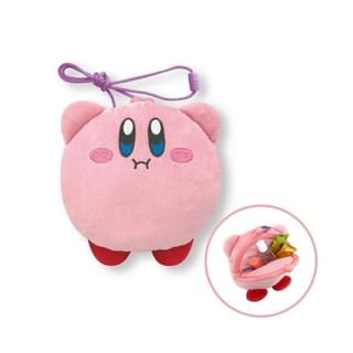 Kirby Plush Pouch Neck Pouch H16&Atilde;W14.5&Atilde;D7.5cm
