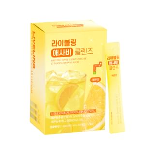 LIVELING Apple Cider Vinegar Cleanse - 3 Types 2025 Version - Lemon Flavor