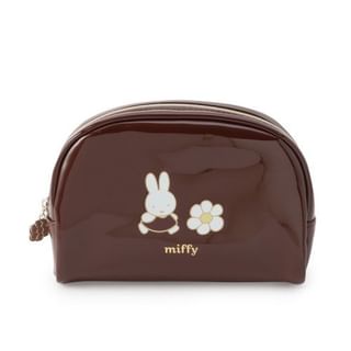 Miffy Enamel Pouch (Strawberry & Chocolate Series) BR One Size