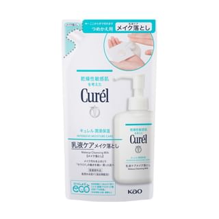 Kao - Curel Intensive Moisture Care Makeup Cleansing Milk 180ml Refill