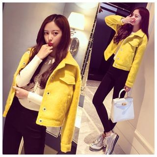 Ashlee Snap-Button Jacket