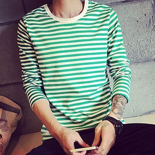Prep Soul Striped Long-Sleeve T-Shirt