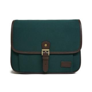 ideer Genuine Leather Trim DSLR Camera Bag Green - One Size
